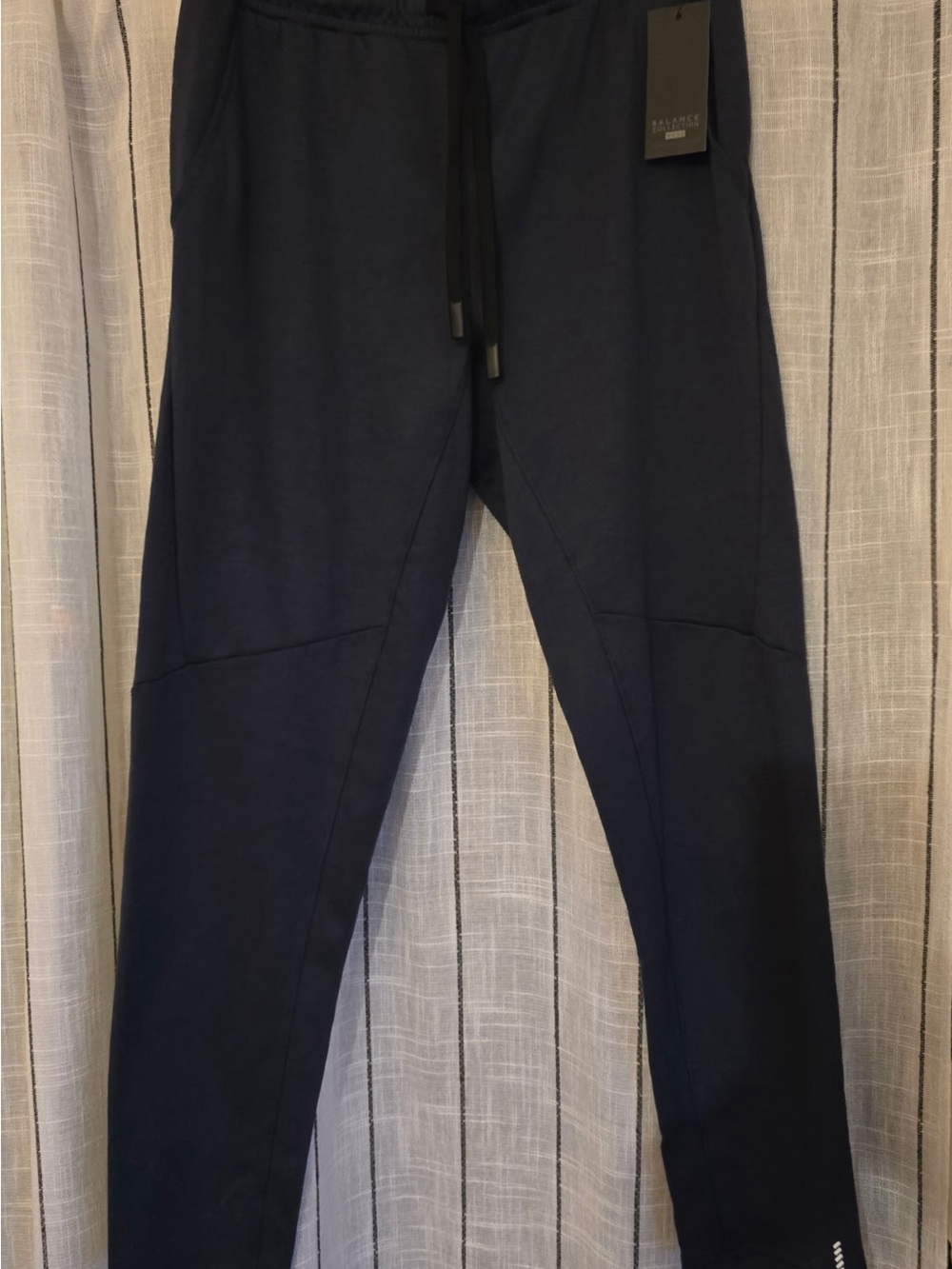 Balance Collection Men's Dark Navy Slim Jogger Sweatpants
